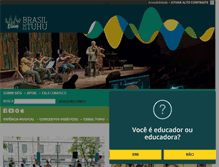 Tablet Screenshot of brasildetuhu.com.br